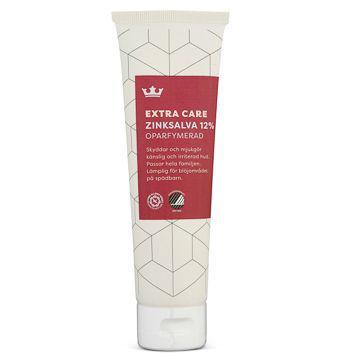 Kronans Apotek Extra Care Zinksalva 12 % Hudkräm Oparfymerad. 100 ml product image