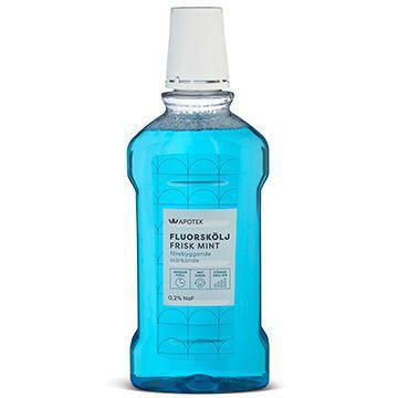 Kronans Apotek Fluorskölj Frisk mint Munskölj, 500 ml product image