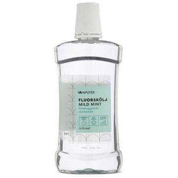 Kronans Apotek Fluorskölj Mild mint Munskölj, 500 ml product image
