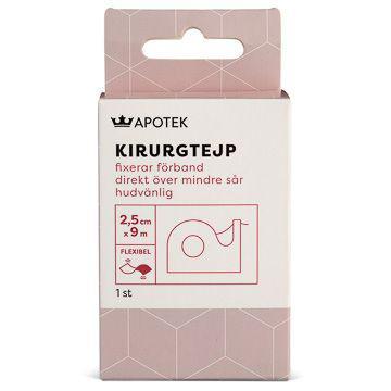 Kronans Apotek Kirurgtejp Vit kirurgtejp, 1 st product image