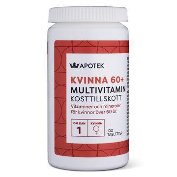 Kronans Apotek Multivitamin Kvinna 60 + Tabletter 100 st product image