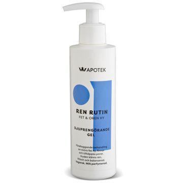 Kronans Apotek Ren Rutin Djuprengörande Gel Ansiktstvätt, 200 ml product image