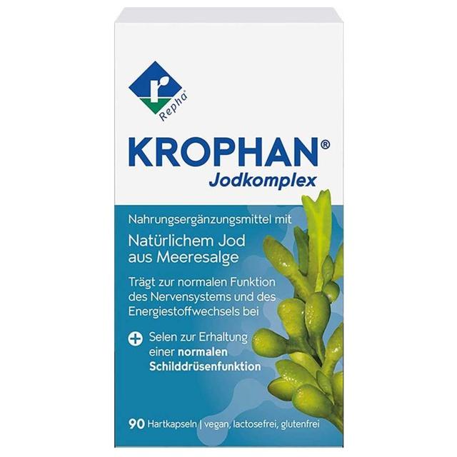 Krophan Jodkomplex Hartkapseln, 90 St Hartkapseln product image