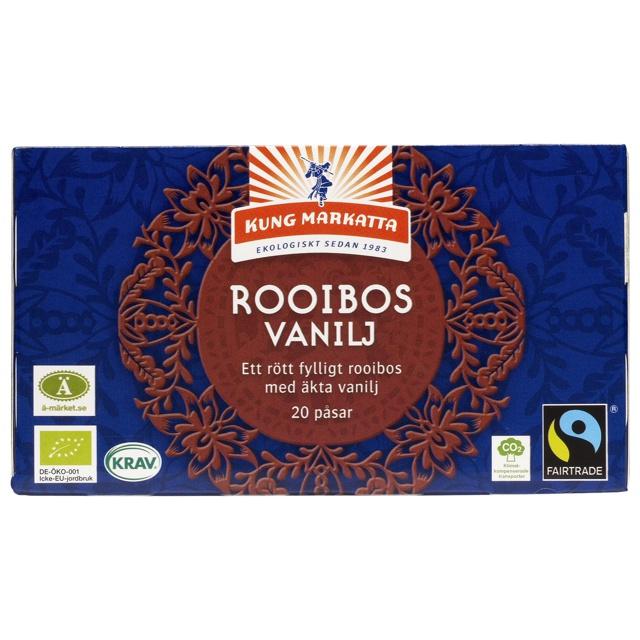 Kung Markatta Te Rooibos Vanilj Krav FT 20 påsar product image