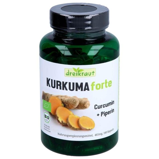 KURKUMA FORTE Curcumin+Piperin Kapseln product image