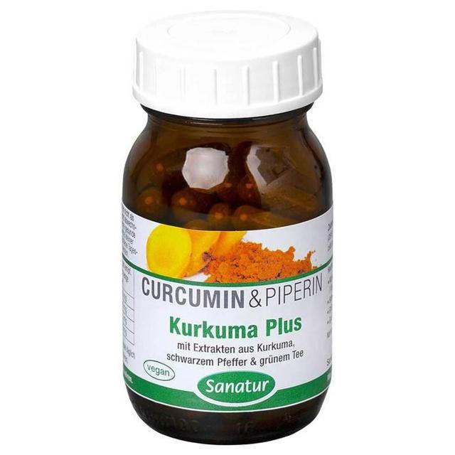KURKUMA PLUS Curcumin & Piperin Kapseln product image