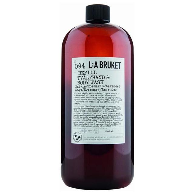 L:A Bruket 094 Flytande Tvål Salvia/Rosmarin/Lavendel (1000ml) Refill product image