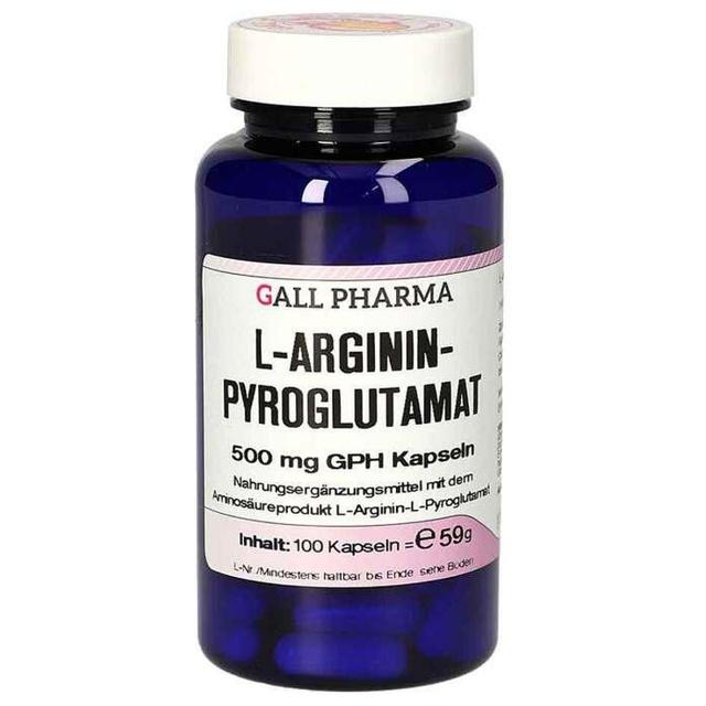 L-Argininpyroglutamat 500 mg, 100 St Kapseln product image
