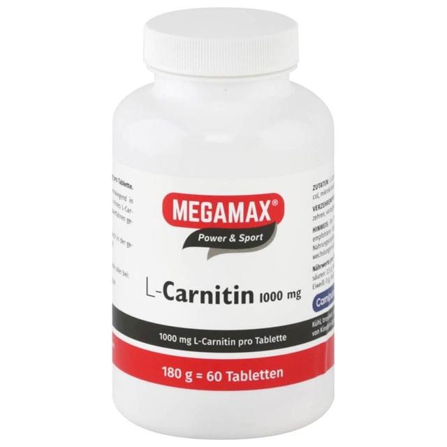 L-CARNITIN 1000 mg Megamax Tabletten product image