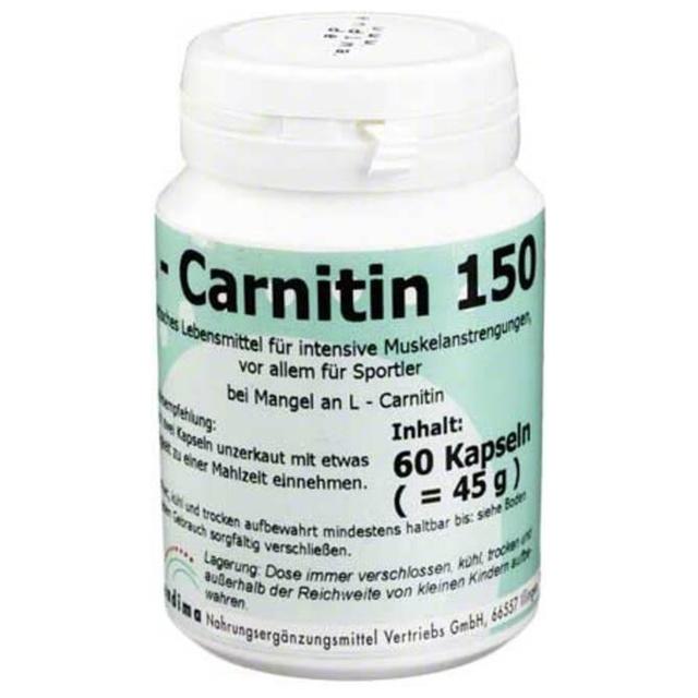 L-Carnitin 150 Kapseln, 60 St Kapseln product image