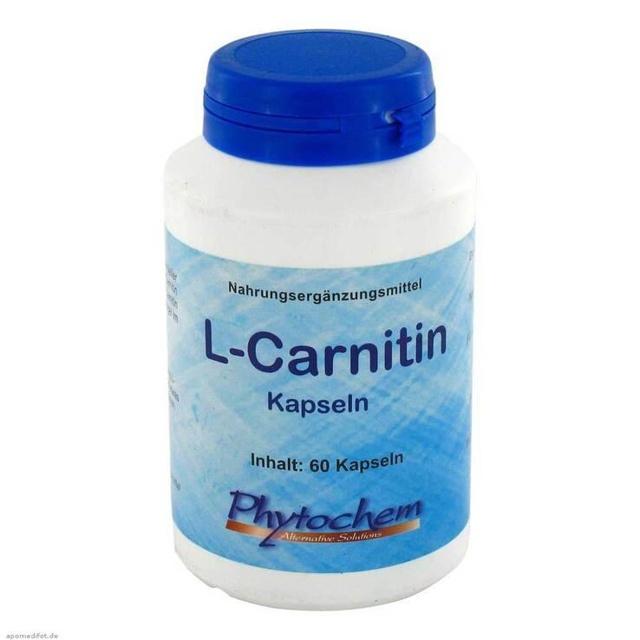 L-Carnitin 500 mg Kapseln, 60 St Kapseln product image