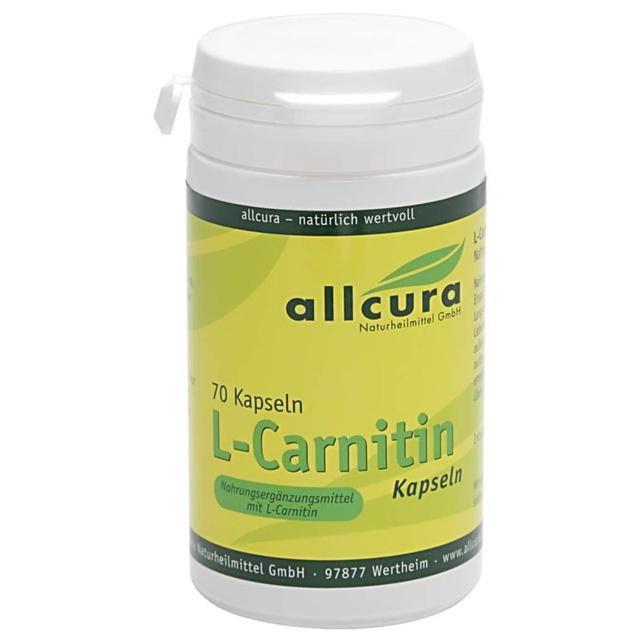 L-Carnitin Kapseln 70 St., 70 St Kapseln product image