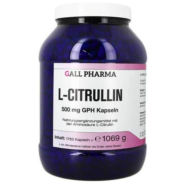 L-Citrullin 500 mg GPH Kapseln, 1750 St Kapseln product image