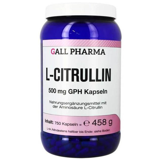 L-Citrullin 500 mg GPH Kapseln, 750 St Kapseln product image