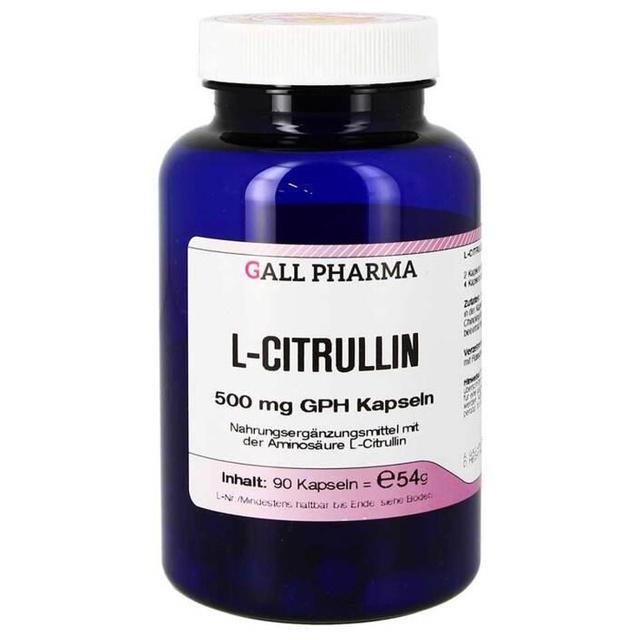 L-Citrullin 500 mg GPH Kapseln, 90 St Kapseln product image