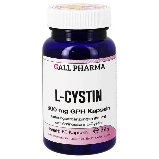 L-Cystin 500 mg Kapseln, 60 St Kapseln product image