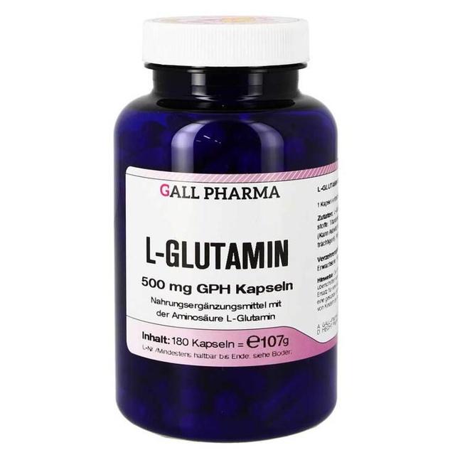 L-Glutamin 500 mg GPH Kapseln, 180 St Kapseln product image