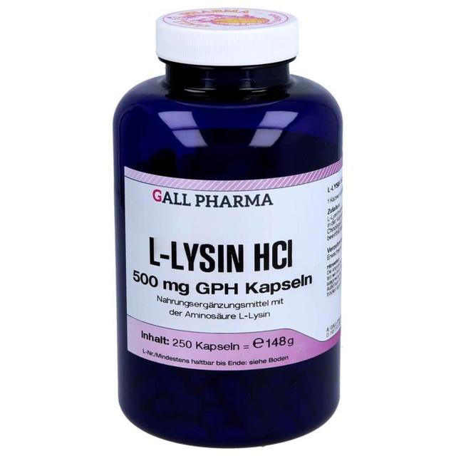 L-LYSIN 500 mg Kapseln product image