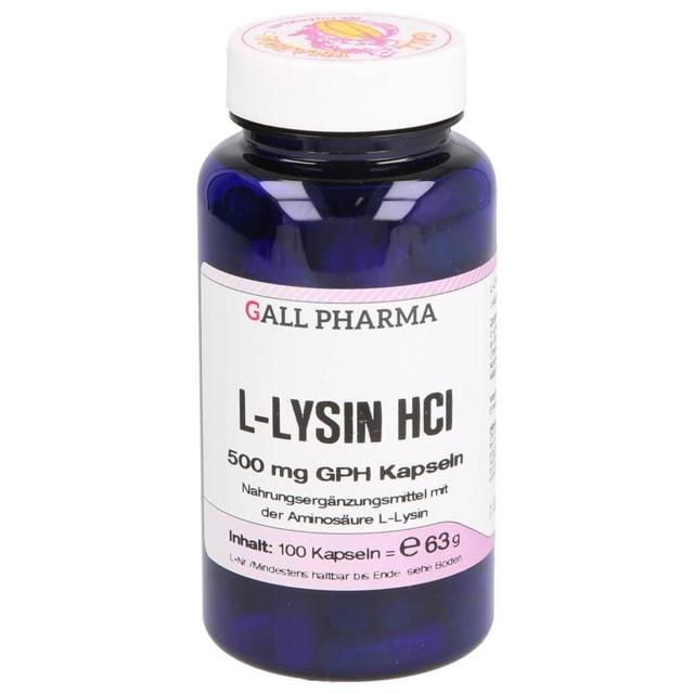 L-LYSIN 500 mg Kapseln product image