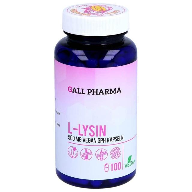 L-LYSIN 500 mg vegan GPH Kapseln product image