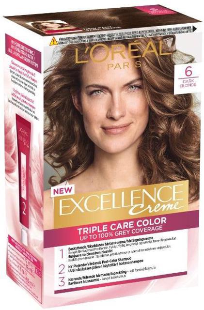 L'Oréal Paris Excellence Crème 6 Dark Blonde product image