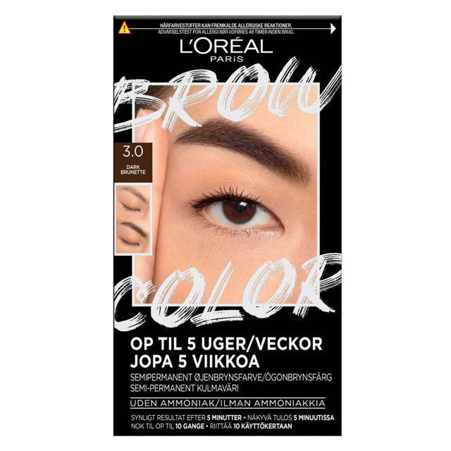 L'Oréal Paris Brow Color Kit Dark Brunette 3.0 product image