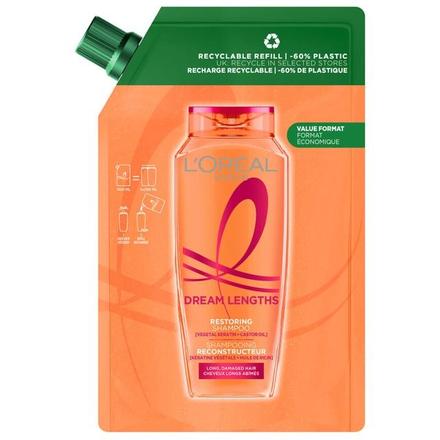L'Oréal Paris Elvital Dream Length Shampoo Refill 500 ml product image