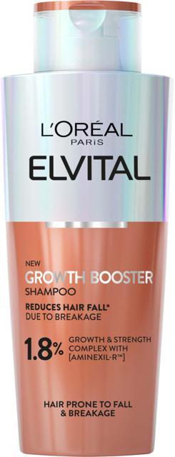 L'Oréal Paris Elvital Growth Booster Shampoo Against Hair Loss - 200 ml product image