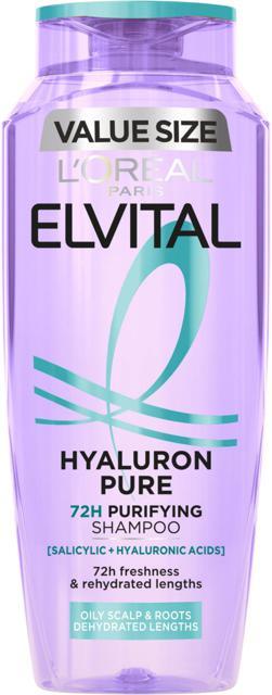 L'Oréal Paris Elvital Hyaluron Pure Purifying Shampoo 500 ml product image