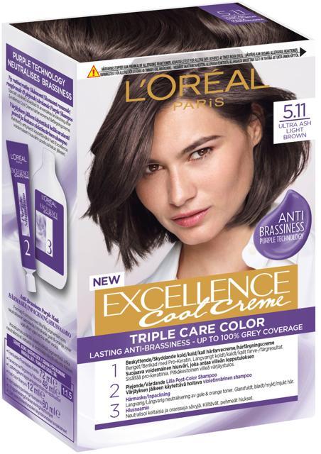 L'Oréal Paris Excellence Ultra Ash Light Brown 5.11 product image