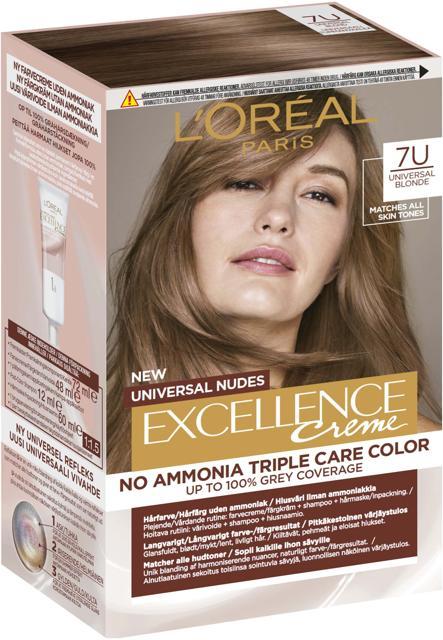 L'Oréal Paris Excellence Universal Nudes Blonde 7U product image