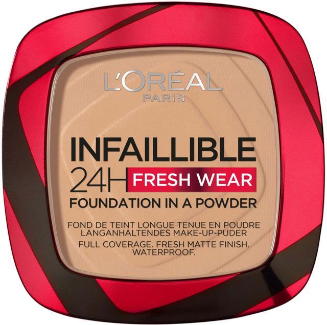 L'Oréal Paris Infaillible 24H Fresh Wear Powder Foundation Golden Beige 140 product image
