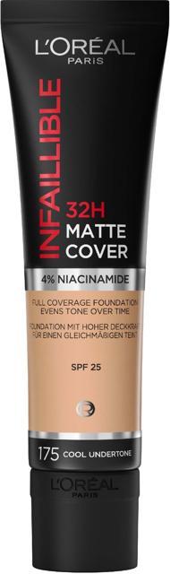 L'Oréal Paris Infaillible 32H Matte Cover Foundation Sand 30 ml product image