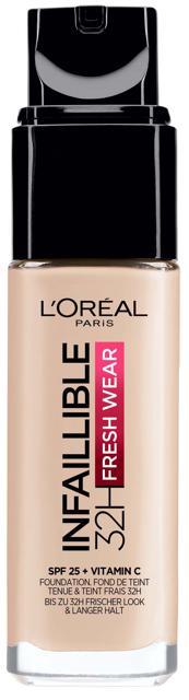 L'Oréal Paris Infaillible 32H Fresh Wear Foundation Porcelain 15 - 30 ml product image