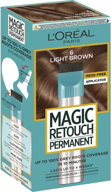L'Oréal Paris Magic Retouch Permanent 6 Light Brown product image