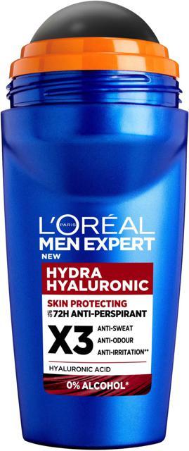 L'Oréal Paris Men Expert Hydra Hyaluronic Deodorant Roll On for N product image