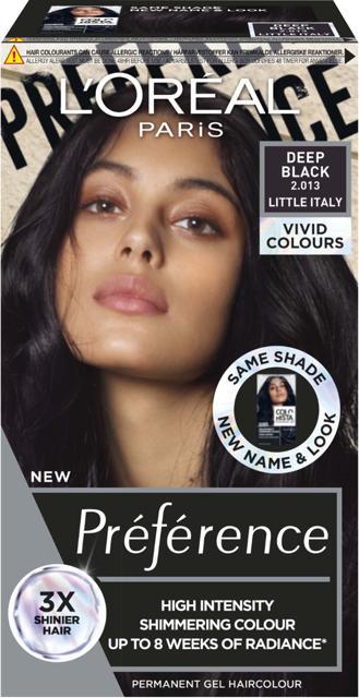 L'Oréal Paris Préférence Vivids Deep Black 2.013 product image