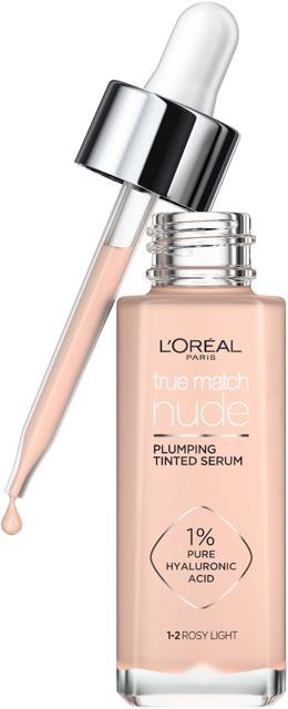 L'Oréal Paris True Match Nude Plumping Tinted Serum Rosy Light 1-2 product image