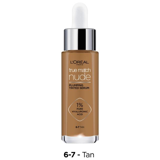 True Match Nude Plumping Tinted Serum Foundation 6-7 Tan product image