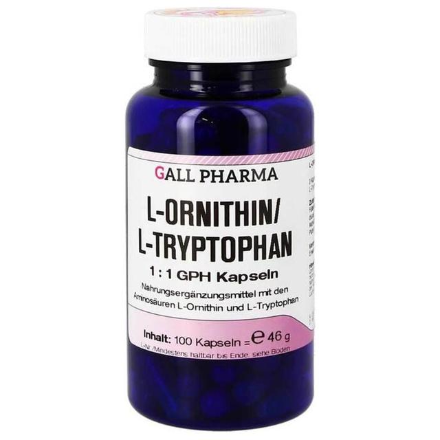 L-Ornithin / L-Tryptophan 1:1 GPH Kapseln, 100 St Kapseln product image