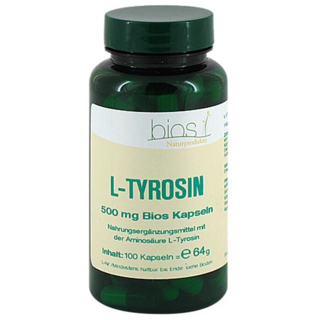 L-Tyrosin 500 mg Bios Kapseln, 100 St Kapseln product image
