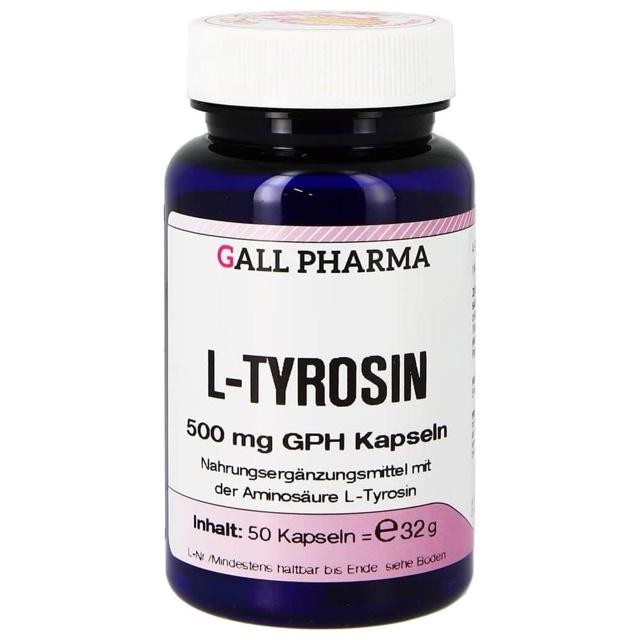 L-TYROSIN 500 mg GPH Kapseln product image