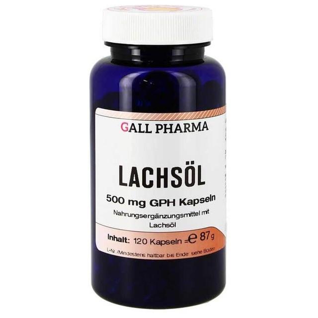 Lachsöl 500 mg GPH Kapseln, 120 St Kapseln product image