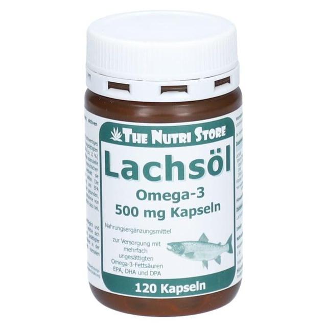 Lachsöl Kapseln 500 mg, 120 St Kapseln product image