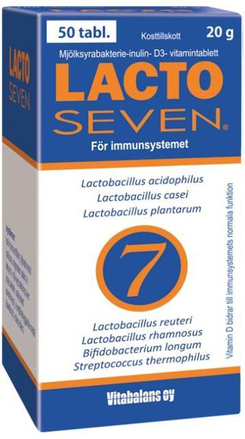 Lacto Seven 50 tabletter product image