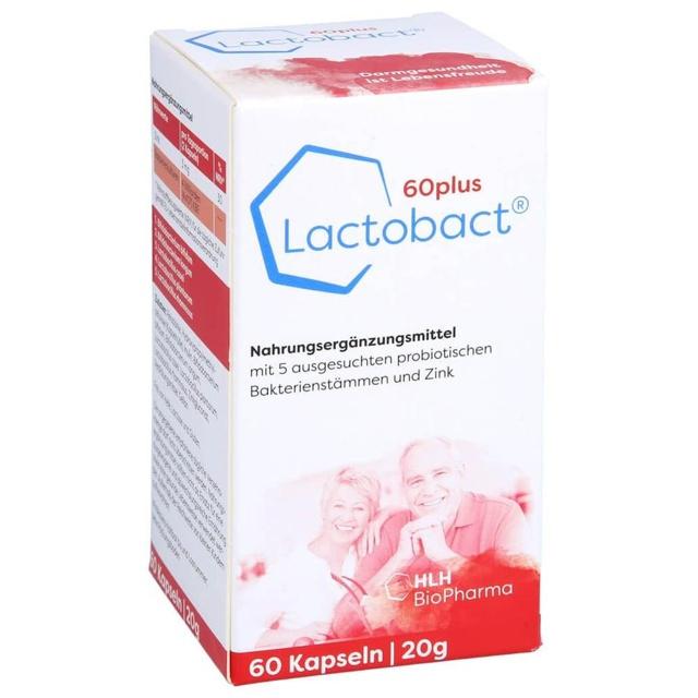LACTOBACT 60plus magensaftresistente Kapseln product image
