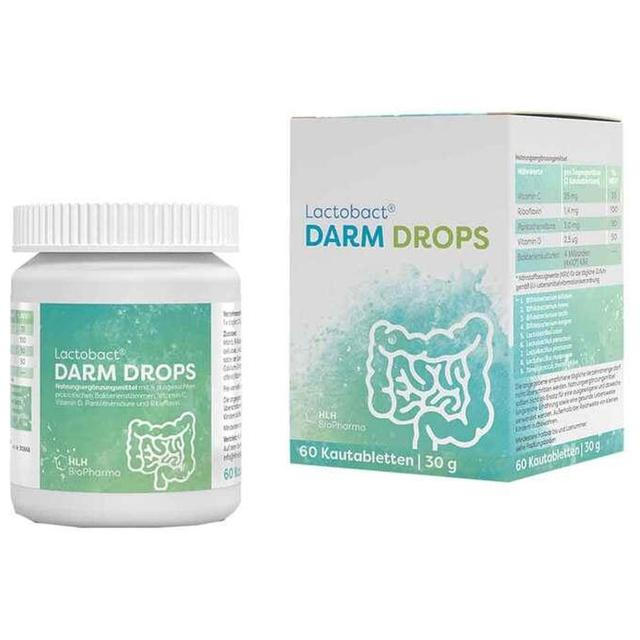 Lactobact Darm Drops Kautabletten, 60 St Kautabletten product image