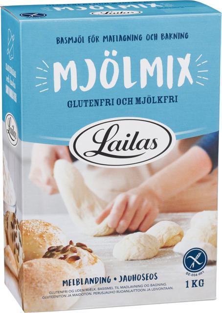 Lailas Mjölmix glutenfri mjölkfri 1 kg product image