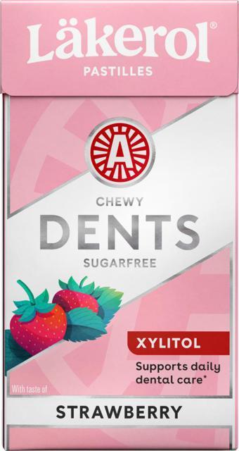 Läkerol Dents Strawberry 36 g product image