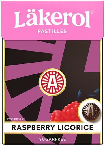 Läkerol Raspberry Licorice Big Pack 75 g product image